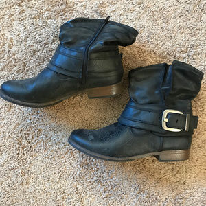 Maurices Black Ankle Boots